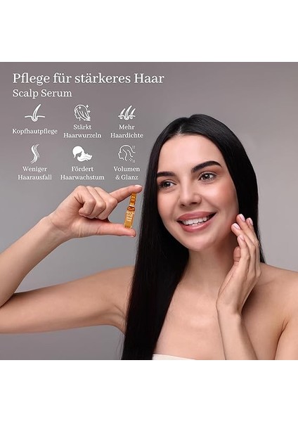 Haır Yoğunlaşma Nane Saç Oluşumuna Yardımcı Saç Serumu Dökülme Karşıtı - Biotin, Keratin, Peptid, Procapil Saç Vitamini Kompleksi, Diamond Hair modelleri