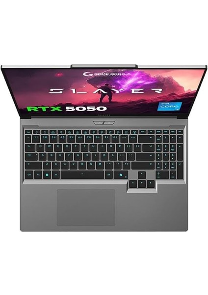 Garaj Slayer X5T-5050 C2 Intel Core I5 13500HX 32GB Ram 1tb SSD RTX5050 16" Wuxga 165Hz IPS Freedos Oyuncu Laptop modelleri