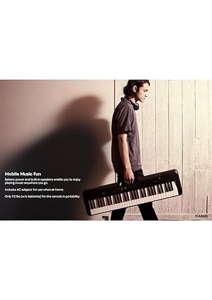 Casiotone CT-S300C2 61 Tuşlu Org, Siyah İnce ve Şık Tasarım ile Kolay Kullanım Sunan fırsatları