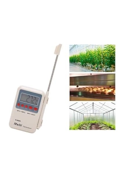 ST-9283 Daldırma Tipi Termometre Yüksek Hassasiyetli Gıda Termometresi Et Süt Mama Sıvı Ölçümleri fırsatları