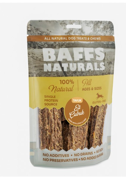 s Tavuk Et Çubukları %100 Doğal Köpek Ödül Maması 100 gr modelleri