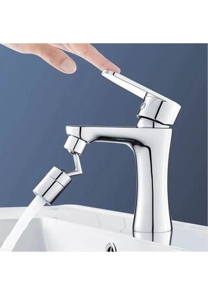 720 Derece Dönebilen Hareketli Su Tasarruflu Musluk Başlığı (4887)