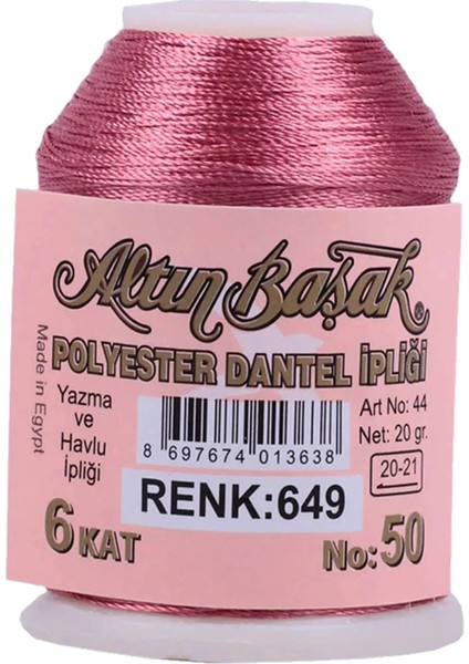 3 Adet Altınbaşak Oya ve Dantel İpi 20 gr - - No: 748 - 649 - 135 indirimleri