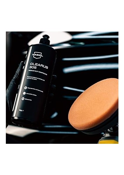 Clearub 305 Araç Orta Çizik Giderici Pasta CILA-500 Gr-Boya Koruma Parlatma Wax, Detailing, Güçlü Çizik Alıcı Araç Pasta Cila, Boya Koruyucu ve Parlatıcı Oto Polisaj indirimleri