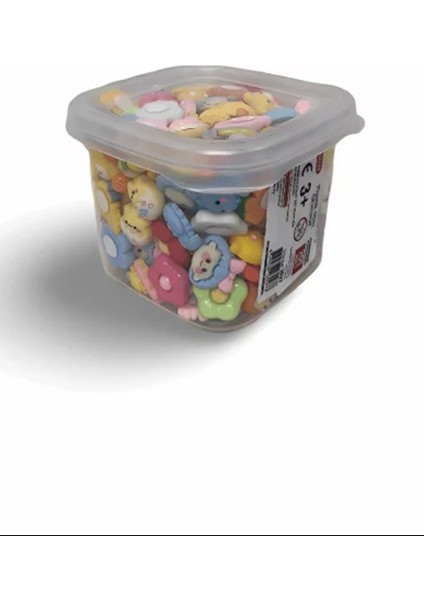 Plastik Mini Aksesuar Silikon 300'lü