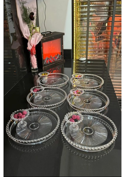 6 Adet Boncuklu Lokumluk -AMS-6501