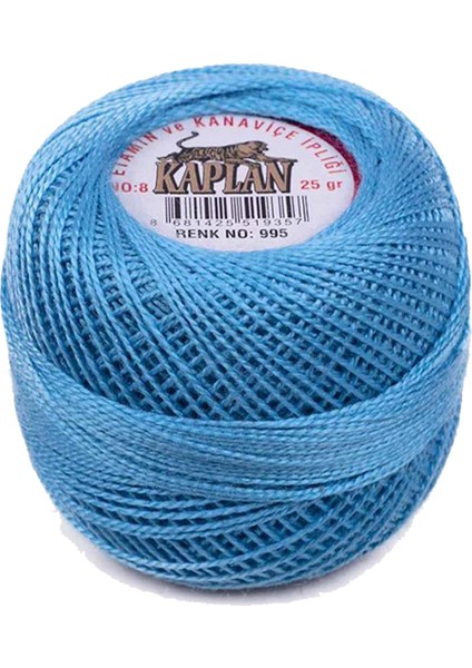 3 Adet Kaplan Etamin Ve Kanaviçe İpi 8 No Kod/Renk: 101 - 302 - 995 - modelleri