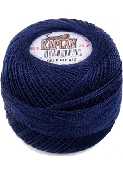 Kaplan Etamin Ve Kanaviçe İpi 8 No Kod/Renk: 823 -