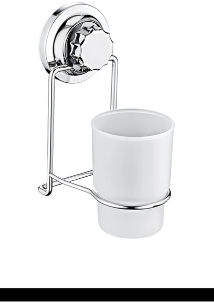 Vakumlu Diş Fırçalık Krom -VK-711