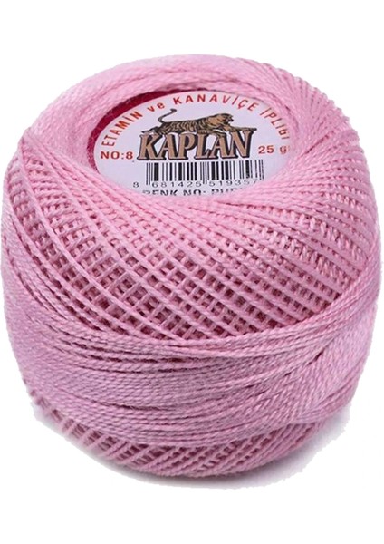 Kaplan Etamin Ve Kanaviçe İpi 8 No Kod/Renk: PUDRA -