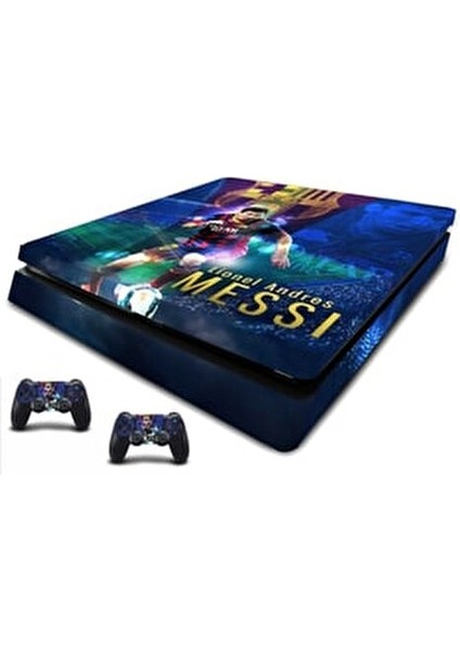 PS4 Slim Messi Sticker Seti Playstation 4 İçin Özel Tasarım Renkli fiyatları