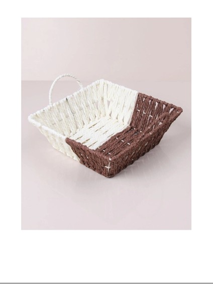 Kare Hasırlı Ekmek Sepeti -8805
