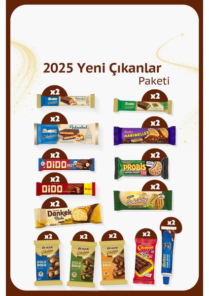 2025 Yeni Çıkan Efsane Lezzetler Paketi
