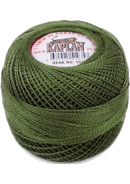 Kaplan Etamin Ve Kanaviçe İpi 8 No Kod/Renk: 1015 -