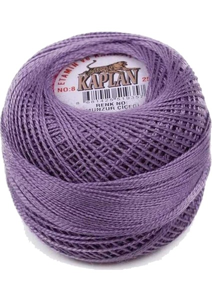 Kaplan Etamin Ve Kanaviçe İpi 8 No Kod/Renk: MUNZUR ÇİÇEĞİ -