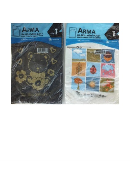 Mini Poşet 22x33 No:1 100'lü