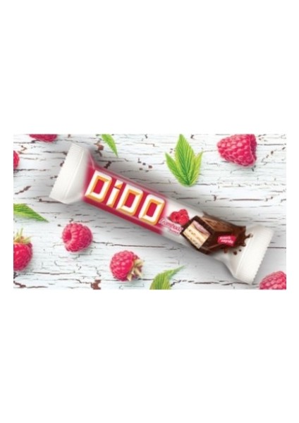 Dido Sütlü Çikolatalı Frambuazlı Gofret - 37 Gram - 144 Adet