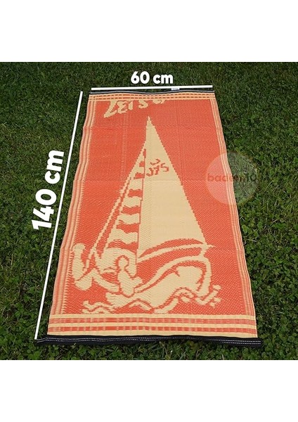 Plastik Hasır Halı Kilim Piknik Cami Park Plaj Bahçe Balkon Teras Kamp Outdoor Karavan Mat 60X140 cm modelleri