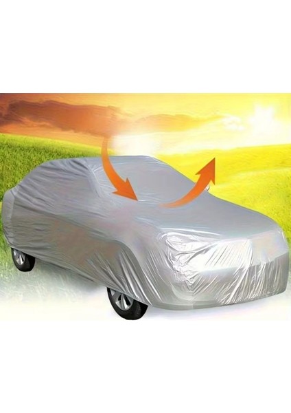 Su Geçirmez Yağmur,kar,dolu Koruyucu Sedan Araçlara Uyumlu Oto Araba Brandası-Araç Örtüsü modelleri