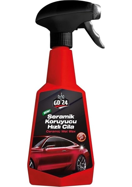 24 Seramik Koruyucu Hızlı Cila - 500 ml
