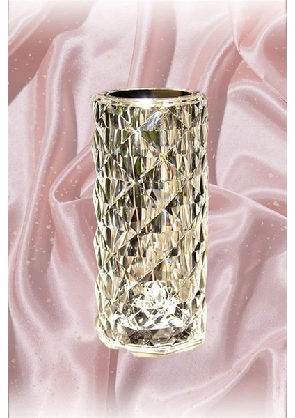 Sevgililer Günü Için Hediye Kristal Lamba Sevgiliye Hediye USB Şarjlı Gece Lam - F139K754-U60 fırsatları