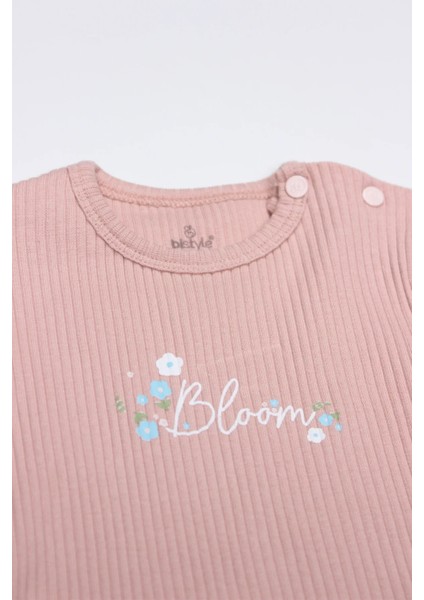 Flying Bloom White Yarım Kol 2'li Body 17118 Ekru Gül Kurusu fiyatları