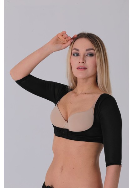 Venüsshopping- Siyah Kadın Kol ve Sırt Toparlayıcı Korse - 796 fiyatları