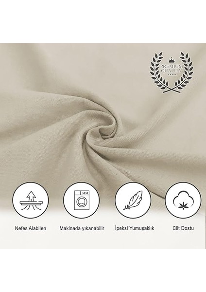 HOME%100 Pamuk Penye, Lastikli Full Kenar Bebek Çarşafı – Oeko-Tex Sertifikalı, Yumuşak ve Nefes Alabilir, Organik Pamuk, Anne Yanı, Çocuk Beşik Çarşafı (Bej) fiyatları