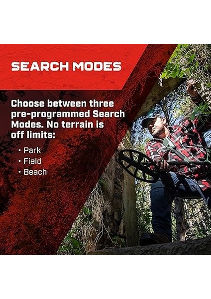 X-Terra Pro Su Geçirmez Hazine Metal Dedektörü Yetişkinler Için (3 Algılama Modu) indirimleri