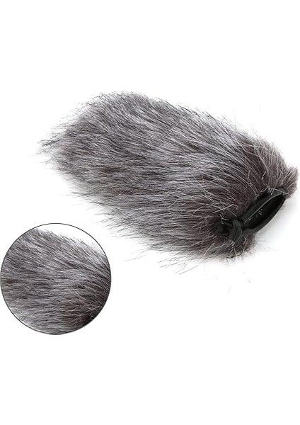 Kürk Mikrofon Ön Camı, Küçük, Düşmez, Yüksek Performanslı Mikrofon Ön Camı, Suni Kürkten, Evrensel, Uzun Boru Röportaj Mikrofonları Için fırsatları