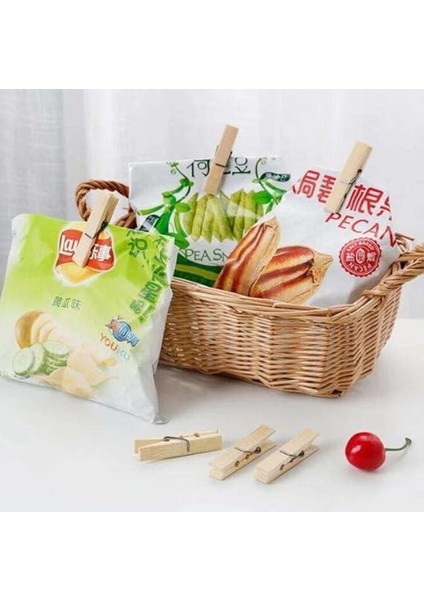 Bambu Çamaşır Mandalları, 40 Adet 6 cm Uzunluğunda, 1,2 cm Genişliğinde Çamaşır Mandalı, Kıyafet Asmak Için, Sürdürülebilir Ahşap Mandallar, Çamaşır Asmak, El Işi ve Dekorasyon Için indirimleri