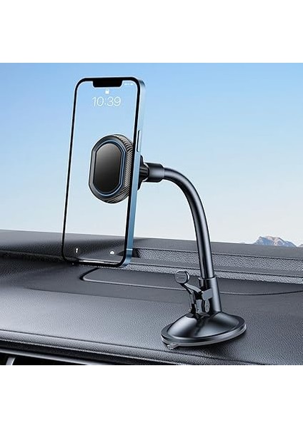 By Deji Güçlü Mıknatıslı Vantuzlu Araç Içi Telefon Tutucu - Vakumlu Akrobat Araba Telefon Tutacağı indirimleri