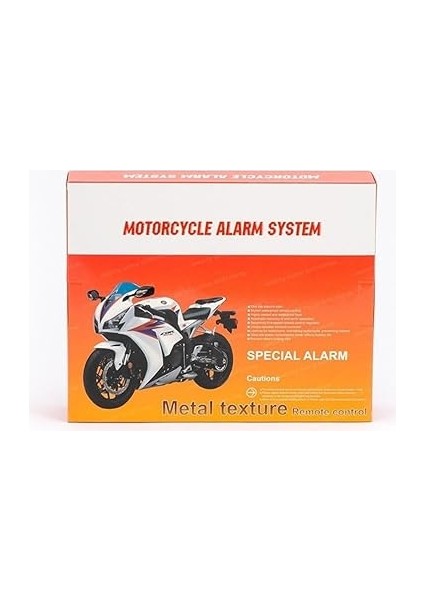 Motosiklet Alarm-Uzaktan Çalıştırma Seti 125 Desibel Metal Malzeme ile Güçlü Koruma fırsatları