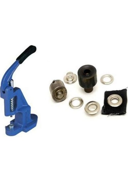 Makina El Presi Kuş Gözü Çakma ve 7 Farklı Kalıp