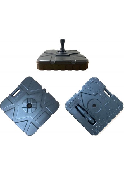 Plaj Şemsiye Bidonu 20 Lt Yelken Bayrak Bidonu Plastik Bayrak Dubası, Duba