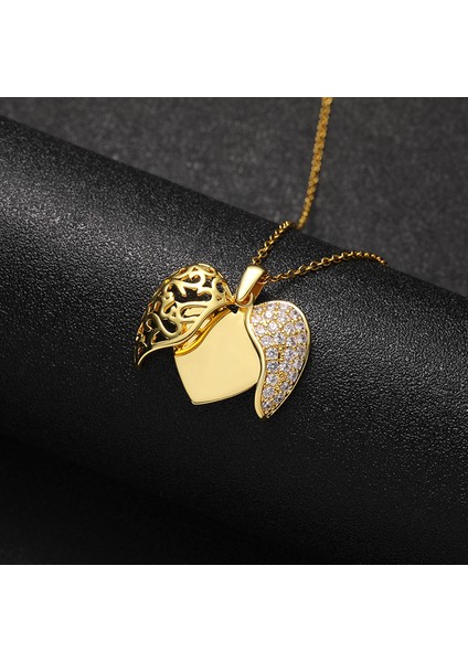 Yeni Kolye Kadın Moda Yüz Zinciri ile Kore Mizaç Kolye Kadın Diy Aksesuarları (Yurt Dışından)