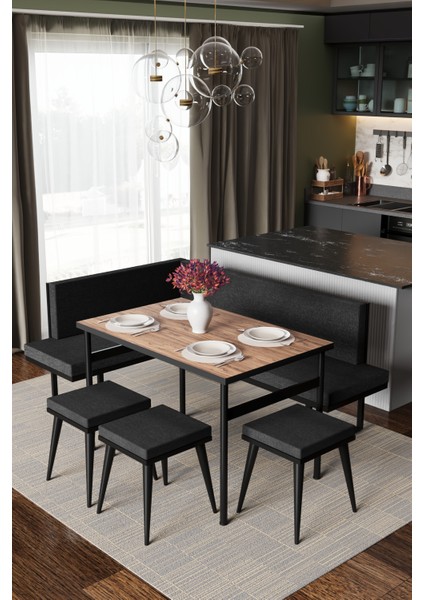 Pamir Köşe Takımı Siyah-Çam