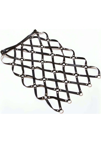 Harness Etek, Deri Örgü Harness Etek, Şık Tayt Üzeri Etek - BRF410 fırsatları