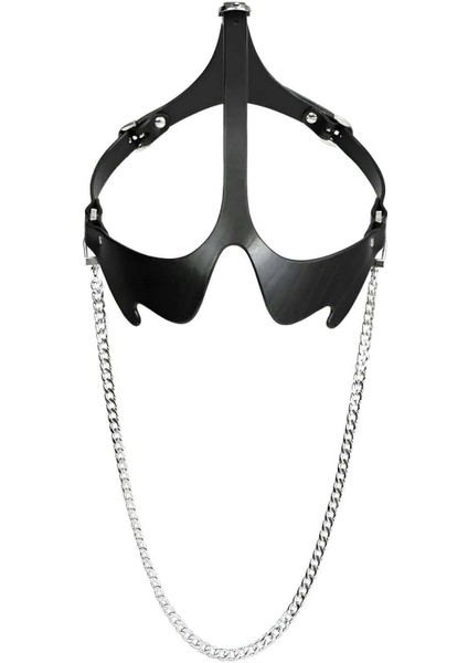 Zincirli Maske Detaylı Şık Korse Kemer, Şık Deri Kemer - BRF1136 modelleri