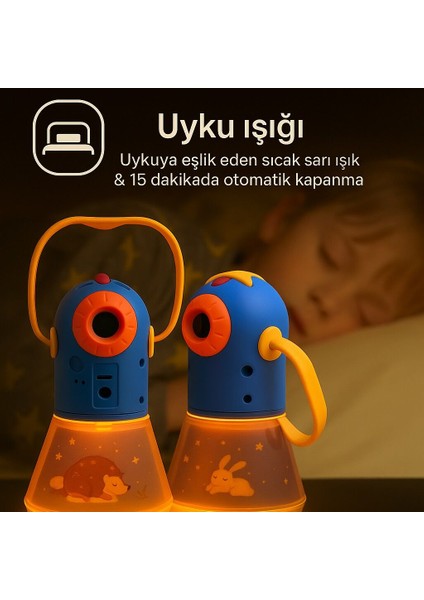 Masal Projektörü (4'ü 1 Arada)