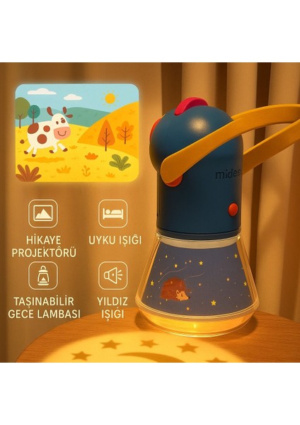 Masal Projektörü (4'ü 1 Arada)