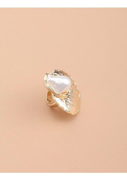 Parin Beyaz Kadın Yüzük
