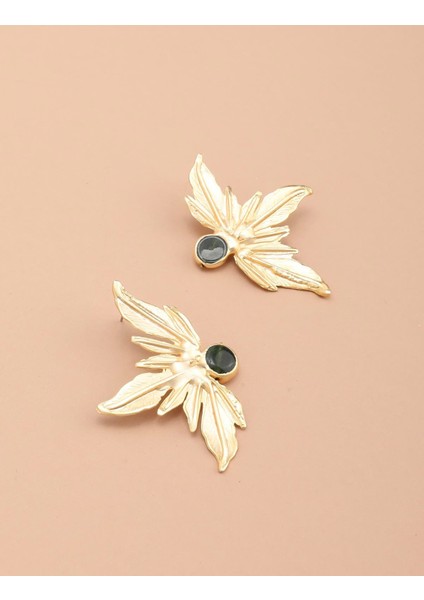 Maylan Yeşil Kadın Küpe