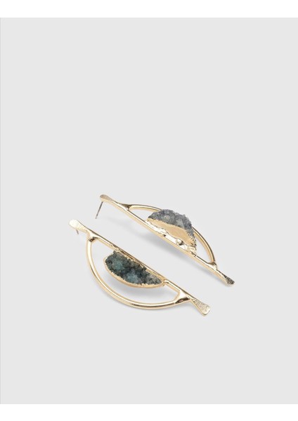 Mikki Antrasit Kadın Küpe fiyatları