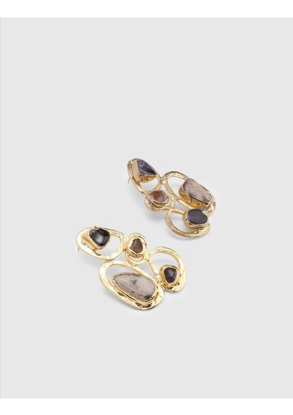 Niki Antrasit Kadın Küpe fiyatları