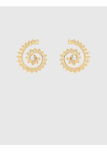 Mishel Beyaz Kadın Küpe modelleri