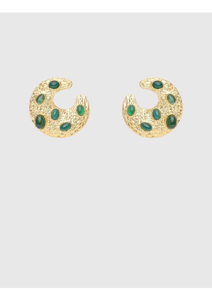 Nensis Yeşil Kadın Küpe modelleri