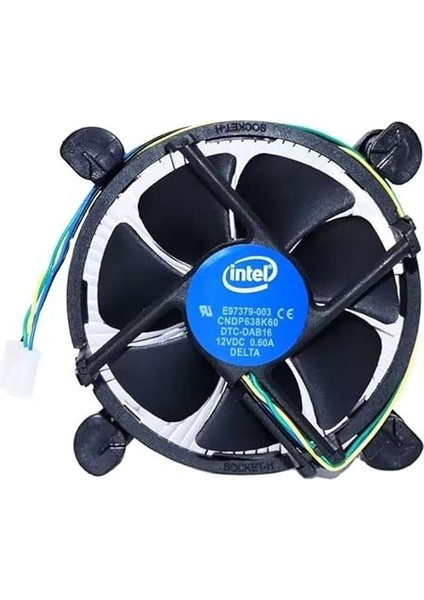Plus PX-1150P Intel Işlemci Fanı, Intel I3-I5-I7 Işlemci Uyumlu Fan, LGA775-1156-1155-1150-1151-1200-1700 Pin Işlemci Fanı, E97379-003 Cpu Fan
