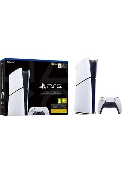 Playstation 5 Digital Edition Slim, 1tb Ssd, Dualsense Controller, Ithalatçı Garantili