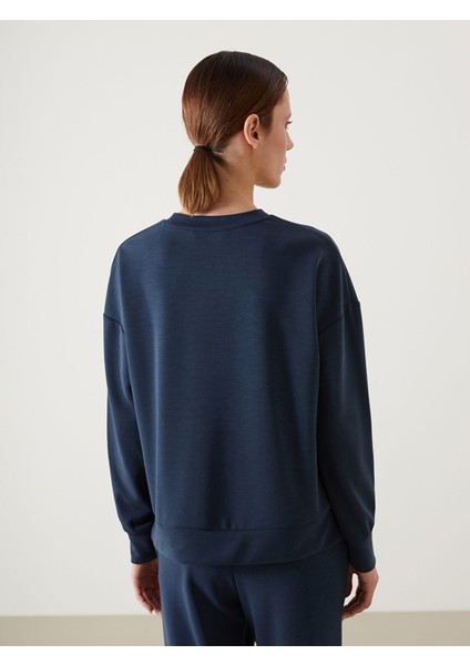 Yeni Sezon Oversize Modal Karışımlı Kadın Sweatshirt fırsatları